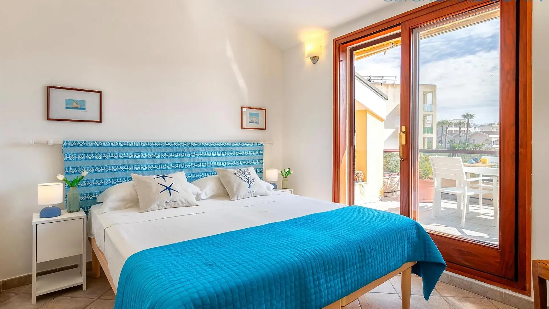 Clicksardegna Attic Vittoria With Terrace Facing The Sea And Parking Space Alghero Lägenhet