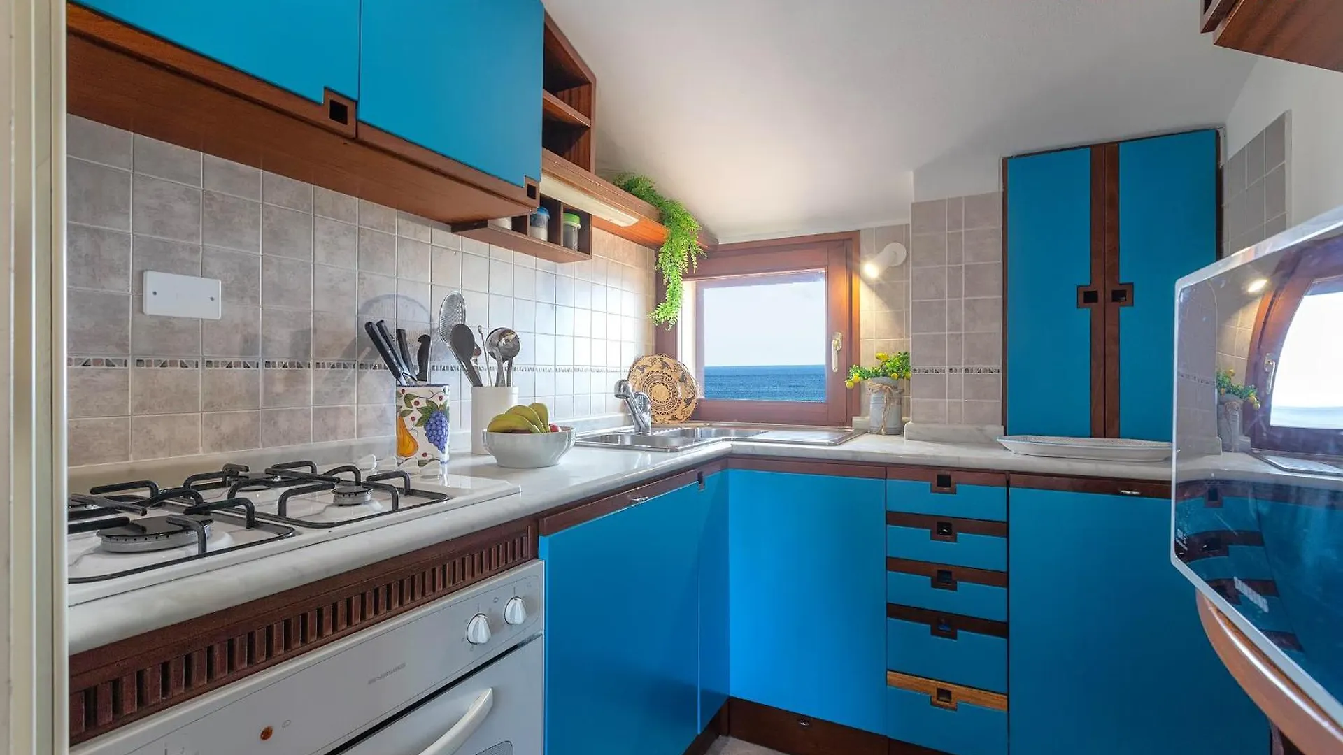 Clicksardegna Attic Vittoria With Terrace Facing The Sea And Parking Space Alghero Lägenhet