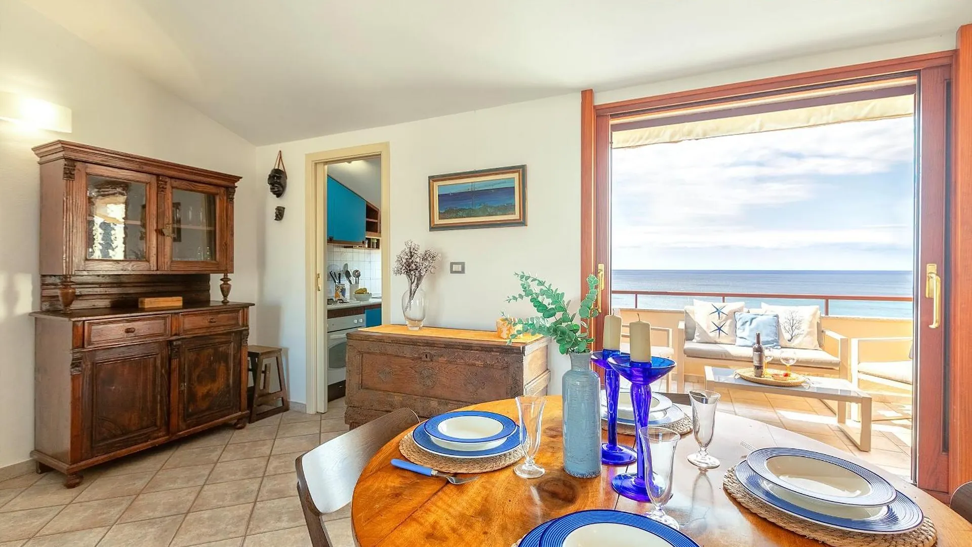 Clicksardegna Attic Vittoria With Terrace Facing The Sea And Parking Space Alghero Lägenhet